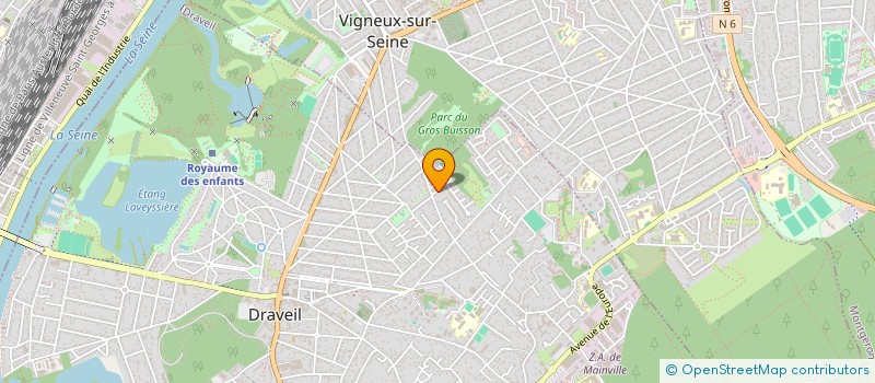localisation de l'entreprise MONSIEUR JEAN PHILIPPE VANNINI à DRAVEIL