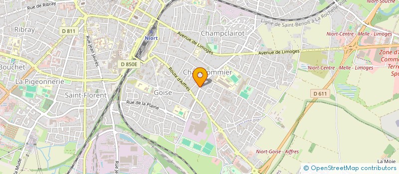 localisation de l'entreprise MONSIEUR JEAN-PHILIPPE VERGNAUD à NIORT