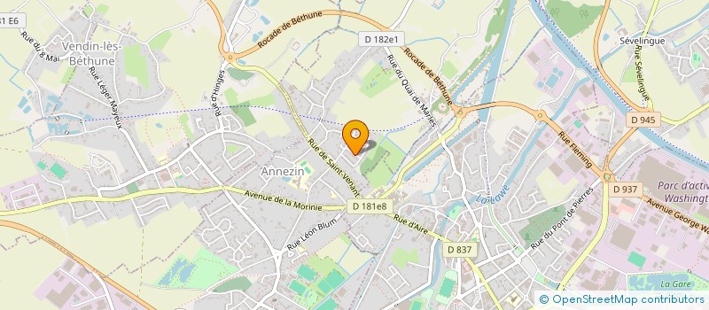 localisation de l'entreprise MONSIEUR JEAN-PHILIPPE VERGUET  ANNEZIN