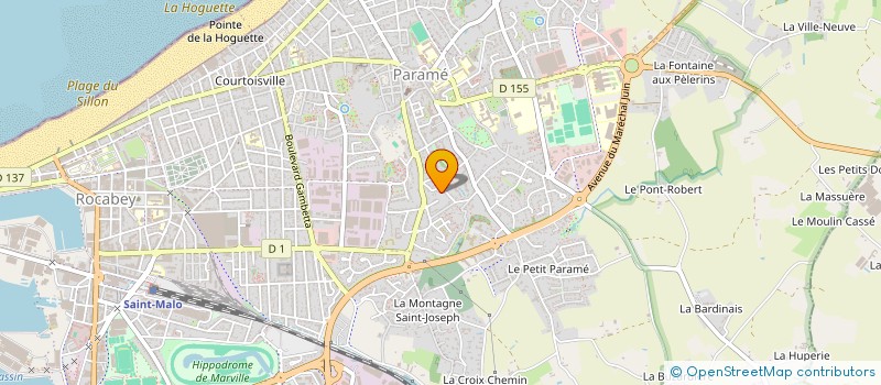 localisation de l'entreprise MONSIEUR JEAN-PHILIPPE VEST  SAINT-MALO