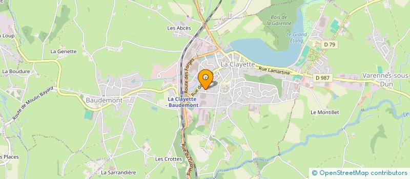 localisation de l'entreprise MONSIEUR JEAN PHILIPPE VEUILLET à CLAYETTE (LA)