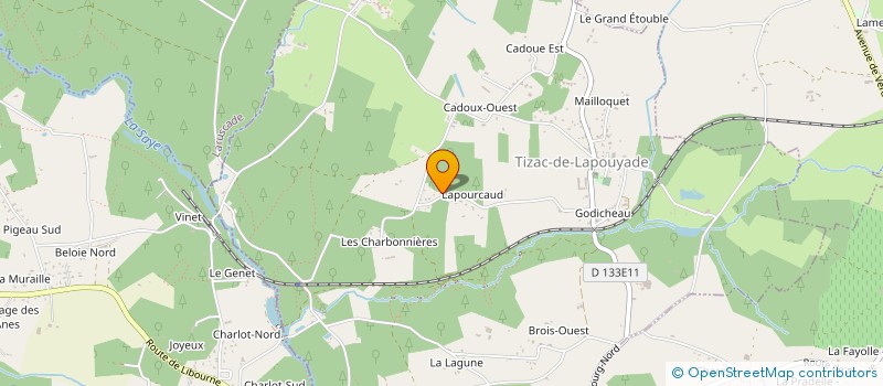 localisation de l'entreprise MONSIEUR JEAN PHILIPPE VIGNAUD  CEZAC