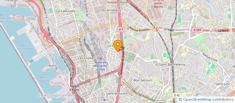 localisation de l'entreprise MONSIEUR JEAN-PHILIPPE VIOLA à MARSEILLE