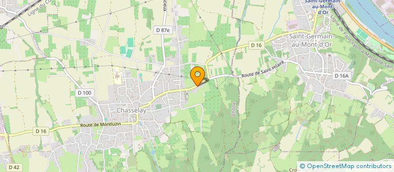 localisation de l'entreprise MONSIEUR JEAN-PHILIPPE VIOLLET à CHASSELAY