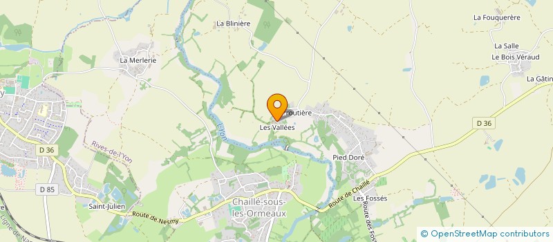 localisation de l'entreprise MONSIEUR JEAN-PHILIPPE VORNIERE  RIVES DE L'YON