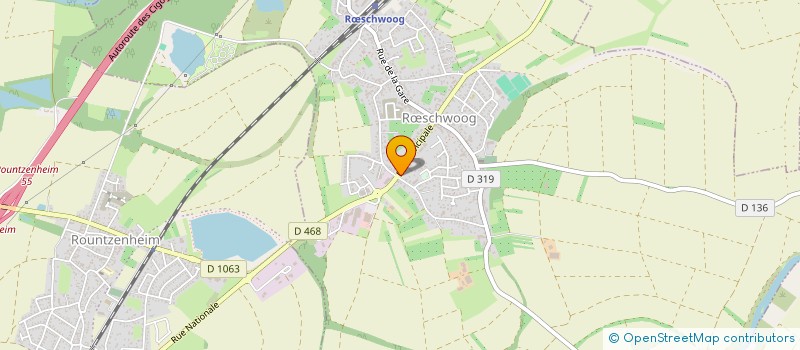 localisation de l'entreprise MONSIEUR JEAN-PHILIPPE WAHL  ROUNTZENHEIM-AUENHEIM