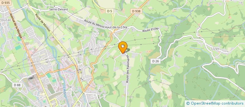 localisation de l'entreprise MONSIEUR JEAN PHILIPPE WINNE  LOURDES