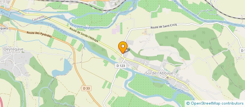 localisation de l'entreprise MONSIEUR JEAN-PHILIPPE WROBLEWSKI  SORDE-L'ABBAYE