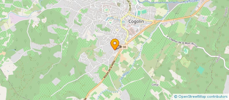 localisation de l'entreprise MONSIEUR JEAN-PHILIPPE WUILMART à COGOLIN