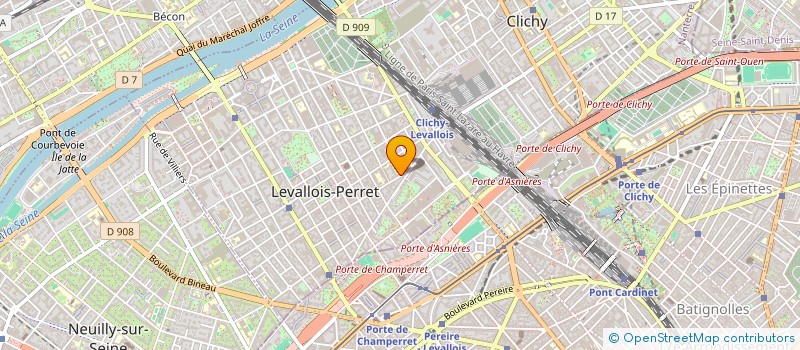 localisation de l'entreprise MONSIEUR JEAN PHILIPPE YAN WAH à LEVALLOIS-PERRET