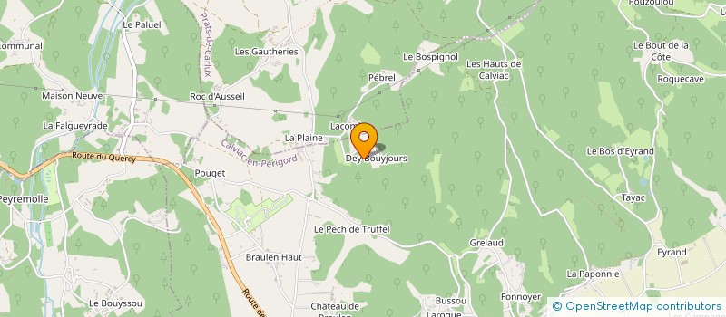 localisation de l'entreprise MONSIEUR JEAN-PHILIPPE ZEN  SAINT-CERNIN-DE-LARCHE