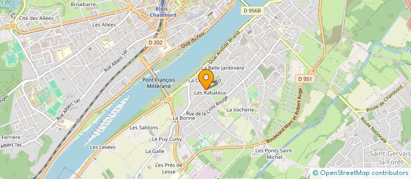 localisation de l'entreprise MONSIEUR JEAN PHILIPPEAU à BLOIS
