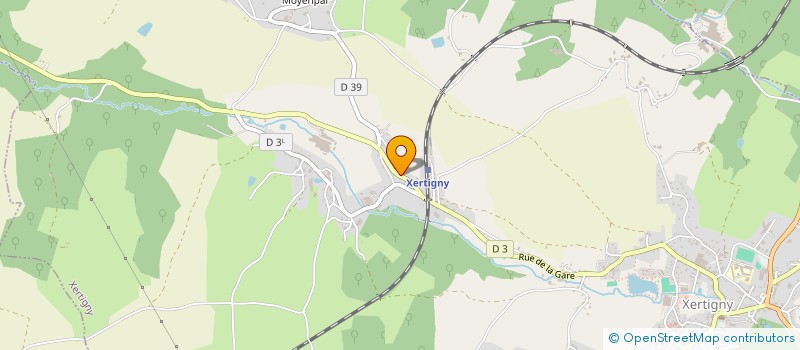 localisation de l'entreprise MONSIEUR JEAN-PHILLIPPE ETIENNE  XERTIGNY