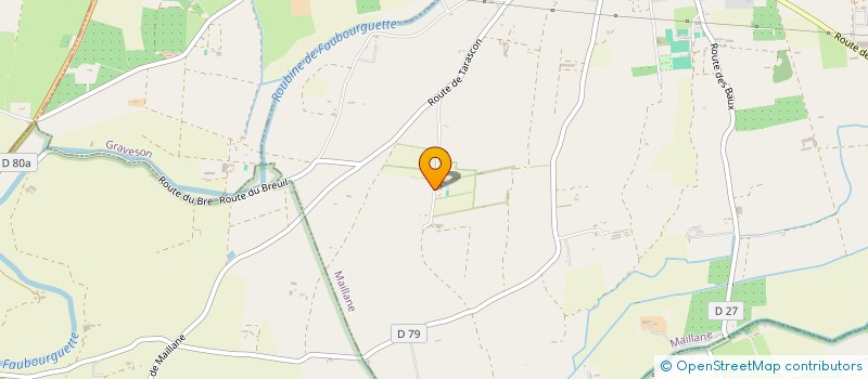 localisation de l'entreprise MONSIEUR JEAN-PHLIPPE ROIUYRE  MAILLANE