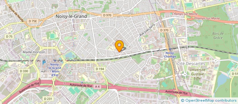 localisation de l'entreprise MONSIEUR JEAN PHUNG  NOISY-LE-GRAND