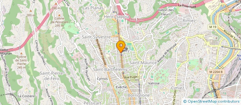 localisation de l'entreprise MONSIEUR JEAN PI  NICE