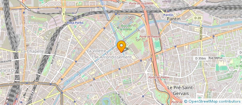 localisation de l'entreprise MONSIEUR JEAN PIALAT  PARIS