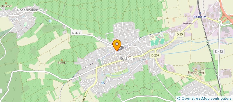 localisation de l'entreprise MONSIEUR JEAN PIASENTIN  ROSHEIM