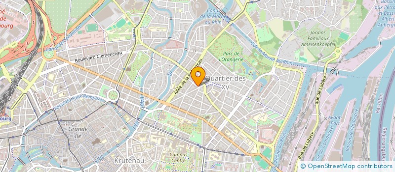 localisation de l'entreprise MONSIEUR JEAN PIAT à STRASBOURG