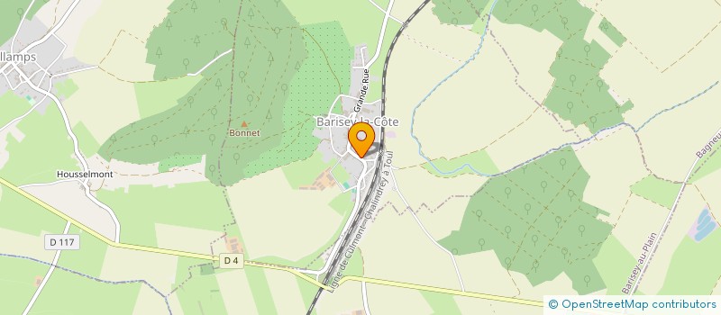 localisation de l'entreprise MONSIEUR JEAN PICARD  BARISEY-LA-COTE