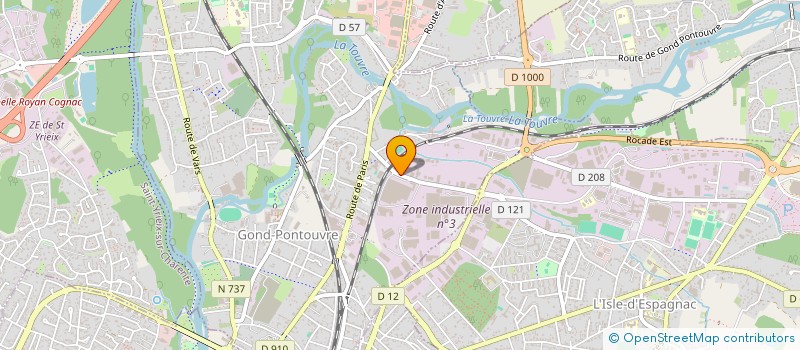 localisation de l'entreprise MONSIEUR JEAN PICARD  GOND-PONTOUVRE