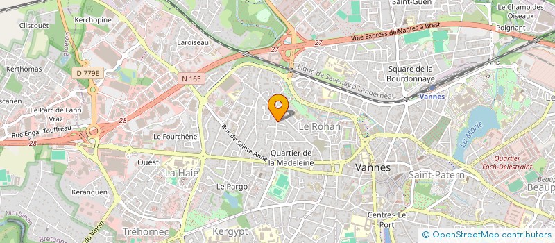 localisation de l'entreprise MONSIEUR JEAN PICARD à VANNES