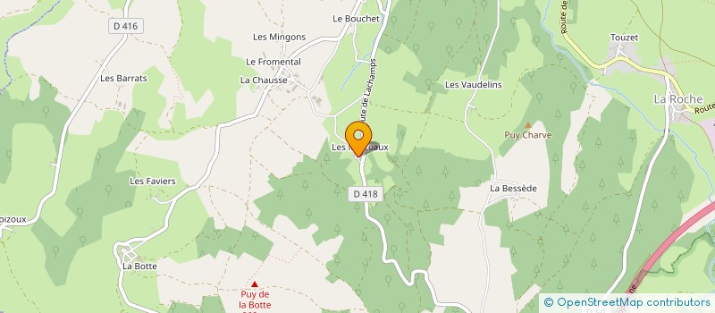 localisation de l'entreprise MONSIEUR JEAN PICCHIO  MANZAT