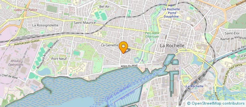 localisation de l'entreprise MONSIEUR JEAN PICHON  LA ROCHELLE