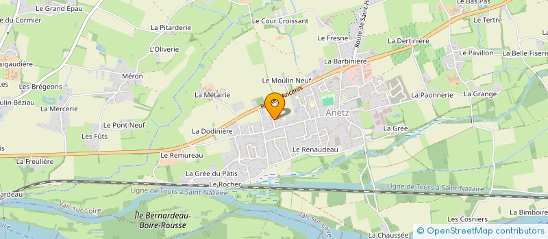 localisation de l'entreprise MONSIEUR JEAN PICHON à VAIR-SUR-LOIRE