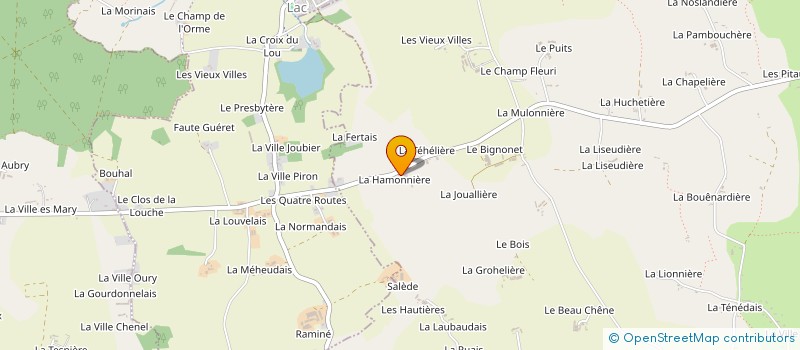 localisation de l'entreprise MONSIEUR JEAN PICHOU à BEDEE