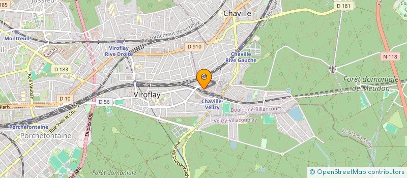 localisation de l'entreprise MONSIEUR JEAN PICO  VIROFLAY