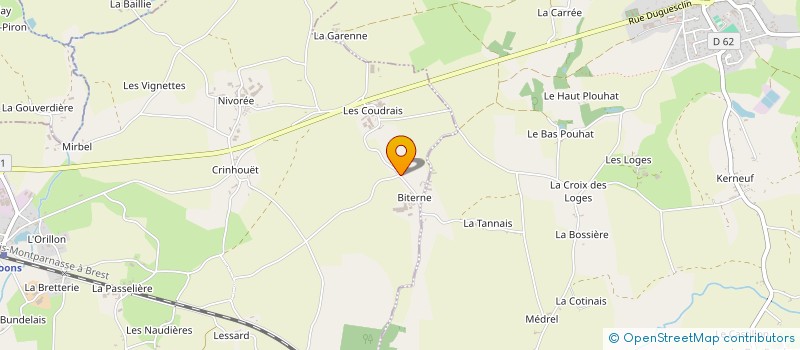 localisation de l'entreprise MONSIEUR JEAN PICQUET  BROONS