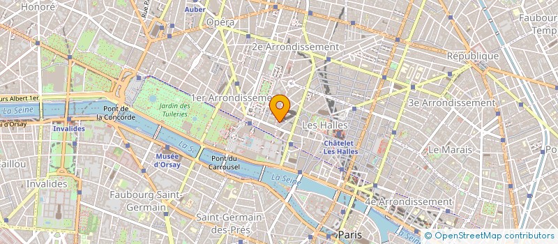 localisation de l'entreprise MONSIEUR JEAN PIEGARD à PARIS