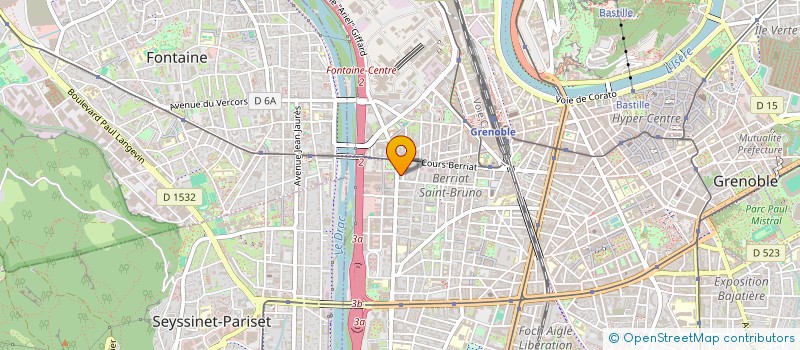 localisation de l'entreprise MONSIEUR JEAN PIERCY à GRENOBLE