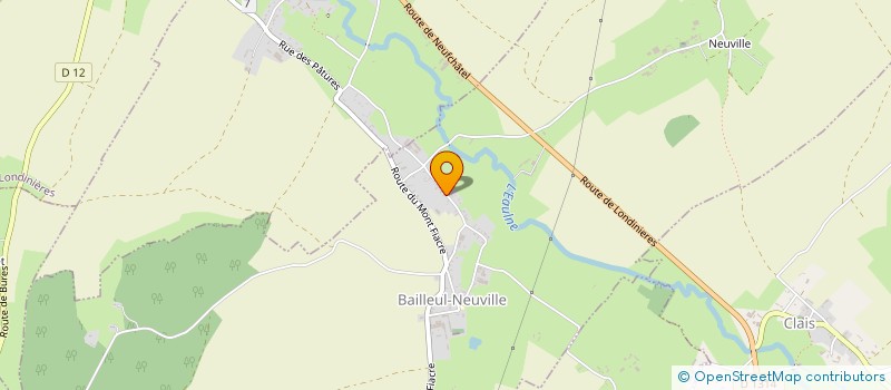 localisation de l'entreprise MONSIEUR JEAN PIERDON  BAILLEUL-NEUVILLE