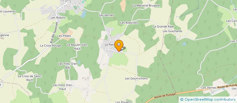 localisation de l'entreprise MONSIEUR JEAN PIERRE à PARLY