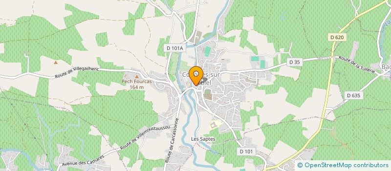 localisation de l'entreprise MONSIEUR JEAN-PIERRE ABDELDJELIL  CONQUES-SUR-ORBIEL