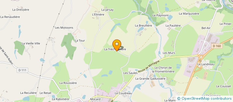 localisation de l'entreprise MONSIEUR JEAN-PIERRE AGENEAU à CHANVERRIE