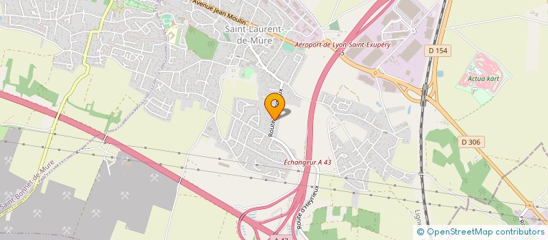 localisation de l'entreprise MONSIEUR JEAN-PIERRE AGUECI  SAINT-LAURENT-DE-MURE