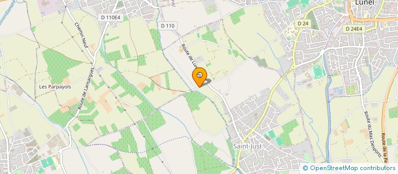 localisation de l'entreprise MONSIEUR JEAN PIERRE ALLIROL  SAINT-JUST