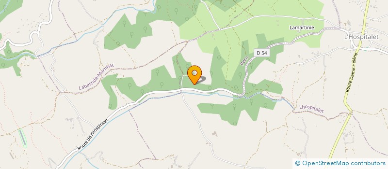 localisation de l'entreprise MONSIEUR JEAN-PIERRE ALMERAS  PERN