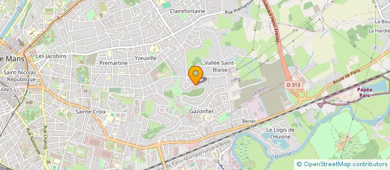 localisation de l'entreprise MONSIEUR JEAN PIERRE ALONSO à LE MANS