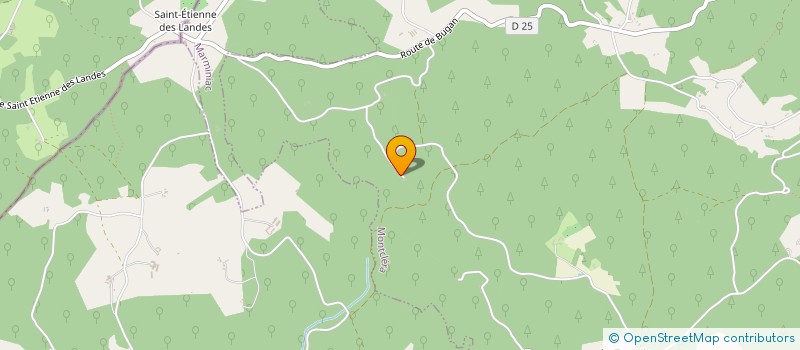 localisation de l'entreprise MONSIEUR JEAN-PIERRE AMAGAT  MONTCLERA