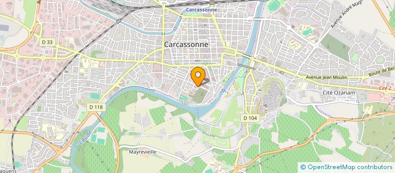 localisation de l'entreprise MONSIEUR JEAN-PIERRE AMIEL à CARCASSONNE
