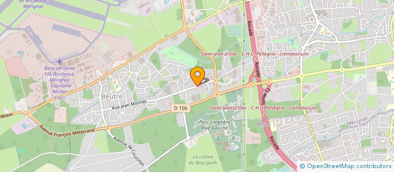 localisation de l'entreprise MONSIEUR JEAN-PIERRE AMSELLEM à MERIGNAC