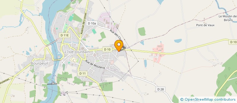 localisation de l'entreprise MONSIEUR JEAN-PIERRE ANCELIN  L'ISLE-JOURDAIN