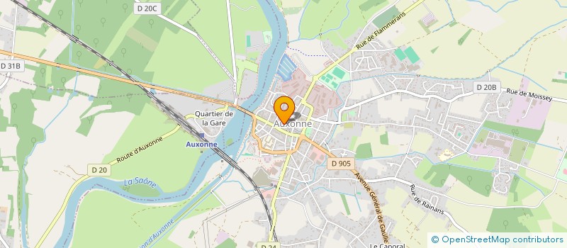 localisation de l'entreprise MONSIEUR JEAN-PIERRE ANUS à AUXONNE