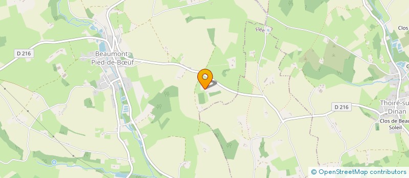 localisation de l'entreprise MONSIEUR JEAN-PIERRE ASCOUET  CHENU