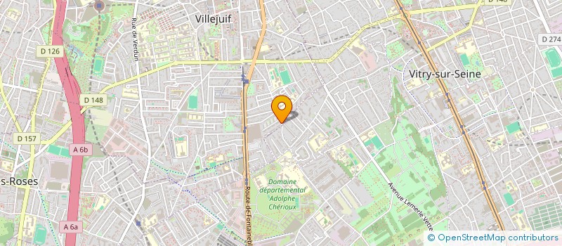 localisation de l'entreprise MONSIEUR JEAN PIERRE ATTALLA  VILLEJUIF