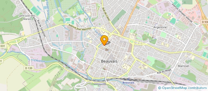 localisation de l'entreprise MONSIEUR JEAN-PIERRE ATTUIL à BEAUVAIS